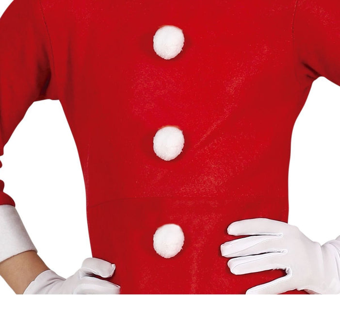 Kerst Jurkje Kind Santa 5/6 jaar van Fiestas Guirca koop je bij Partywinkel