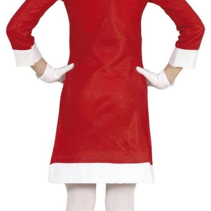 Kerst Jurkje Kind Santa 5/6 jaar van Fiestas Guirca koop je bij Partywinkel