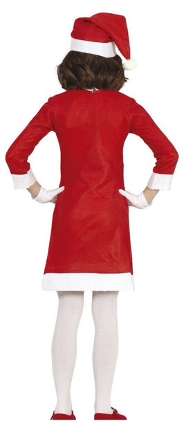 Kerst Jurkje Kind Santa 5/6 jaar van Fiestas Guirca koop je bij Partywinkel