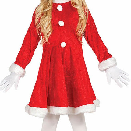 Kerst Jurkje Santa Meisje van Fiestas Guirca koop je bij Partywinkel