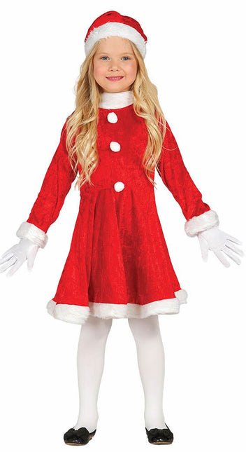 Kerst Jurkje Santa Meisje van Fiestas Guirca koop je bij Partywinkel