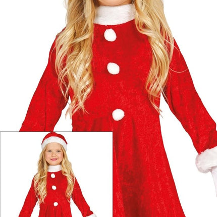 Kerst Jurkje Santa Meisje van Fiestas Guirca koop je bij Partywinkel