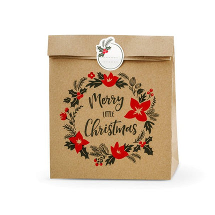 Kerst Uitdeelzakjes 3st van Partydeco koop je bij Partywinkel