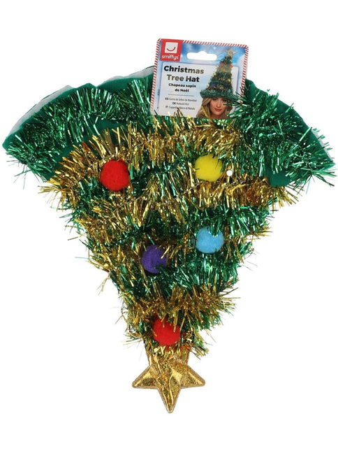 Kerstmuts Kerstboom Ster van Smiffys koop je bij Partywinkel
