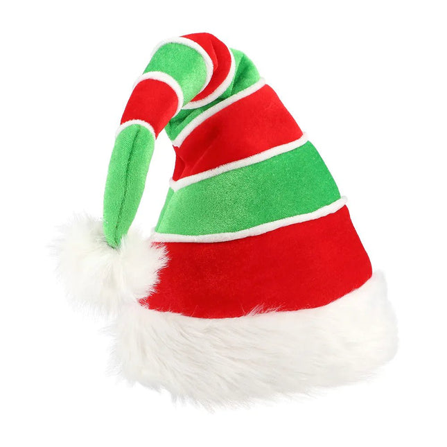 Kerstmuts Rood Groen Elf van Boland koop je bij Partywinkel