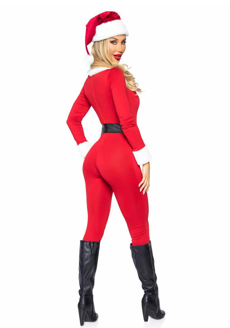 Kerstvrouw Jumpsuit Dames Leg Avenue van Leg Avenue koop je bij Partywinkel