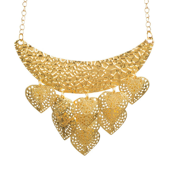 Ketting Gouden Bladeren van Boland koop je bij Partywinkel