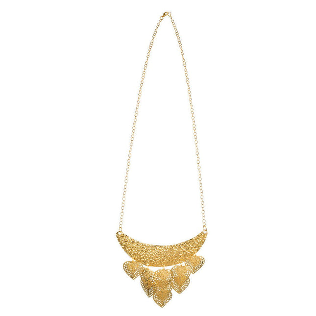 Ketting Gouden Bladeren van Boland koop je bij Partywinkel