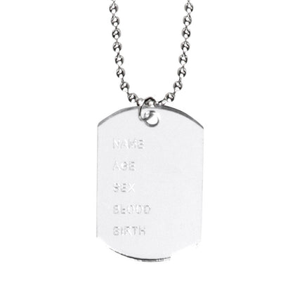 Ketting Naamplaatje van Boland koop je bij Partywinkel