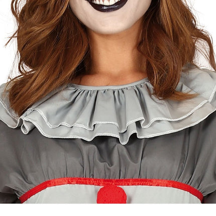 Killer clown Halloween Kostuum Dames van Fiestas Guirca koop je bij Partywinkel