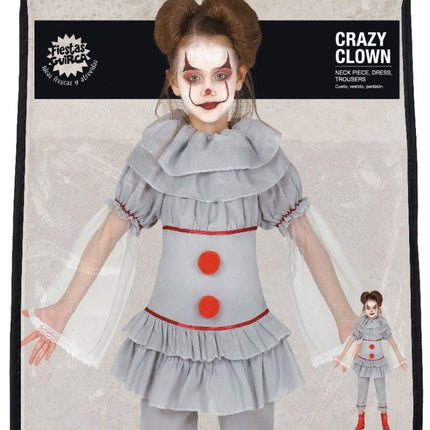 Killer Clown Halloween Kostuum Kind van Fiestas Guirca koop je bij Partywinkel