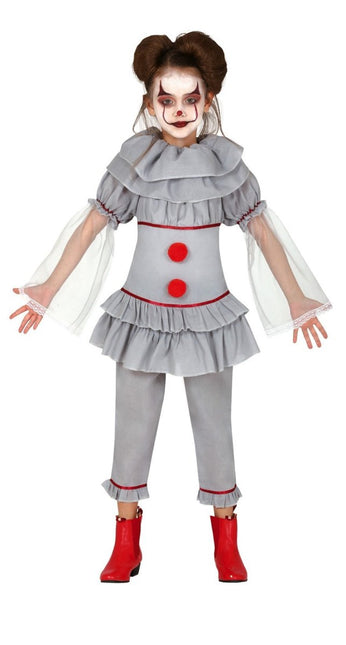 Killer Clown Halloween Kostuum Kind van Fiestas Guirca koop je bij Partywinkel