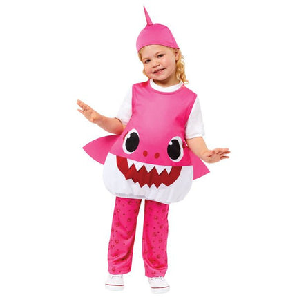 Kind Kostuum Baby Shark Pink Mummy van Riethmueller koop je bij Partywinkel