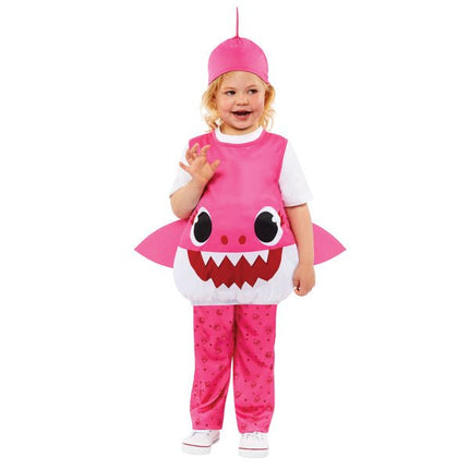 Kind Kostuum Baby Shark Pink Mummy van Riethmueller koop je bij Partywinkel