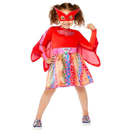 Kind Kostuum Owlette Deluxe Jurk van Riethmueller koop je bij Partywinkel