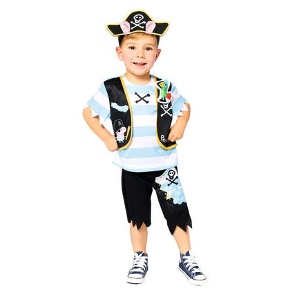 Kind Kostuum Peppa Pig George Pirate van Riethmueller koop je bij Partywinkel