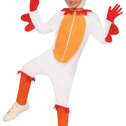 Kip Onesie Wit Kind van Fiestas Guirca koop je bij Partywinkel