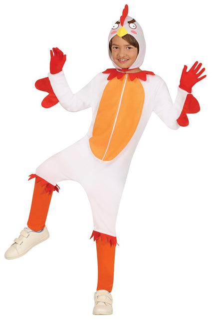 Kip Onesie Wit Kind van Fiestas Guirca koop je bij Partywinkel