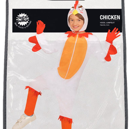 Kip Onesie Wit Kind van Fiestas Guirca koop je bij Partywinkel