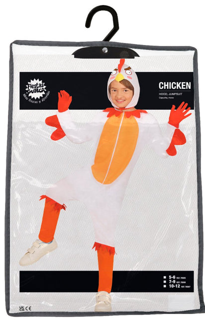 Kip Onesie Wit Kind van Fiestas Guirca koop je bij Partywinkel