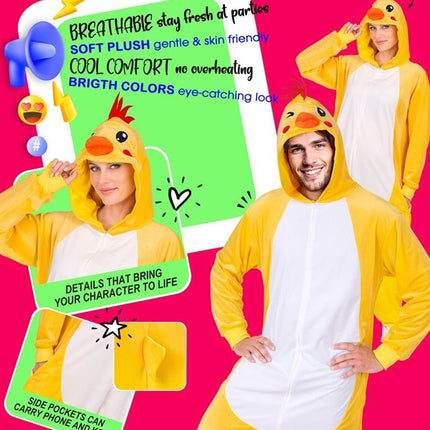 Kip Pluche Kostuum van Widmann koop je bij Partywinkel