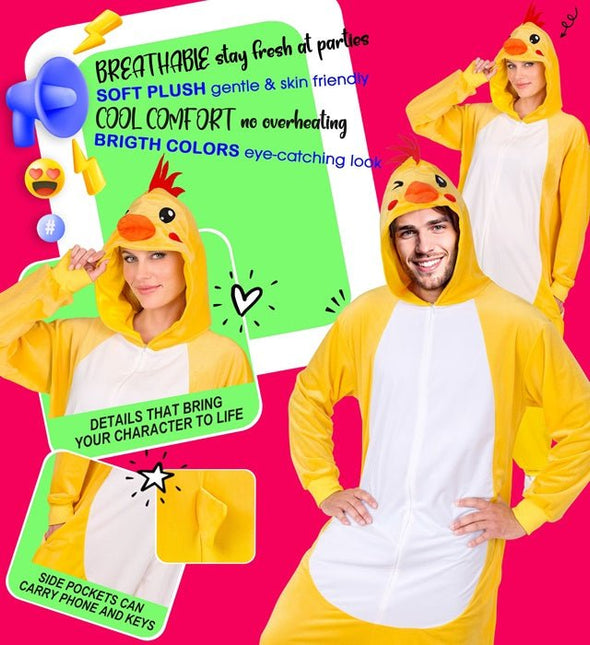 Kip Pluche Kostuum van Widmann koop je bij Partywinkel