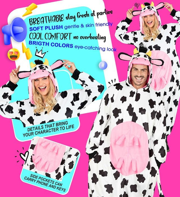 Koe Pluche Kostuum van Widmann koop je bij Partywinkel