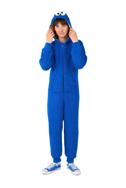 Koekiemonster Onesie Jongen OppoSuits van OppoSuits koop je bij Partywinkel