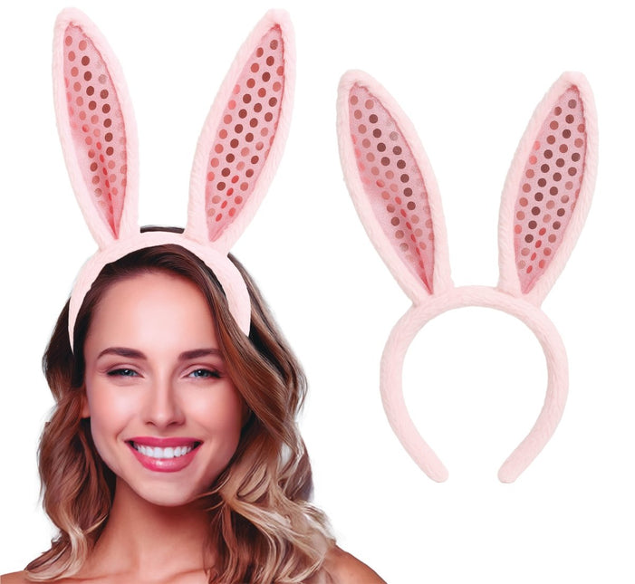 Konijn Haarband Roze van Fiestas Guirca koop je bij Partywinkel