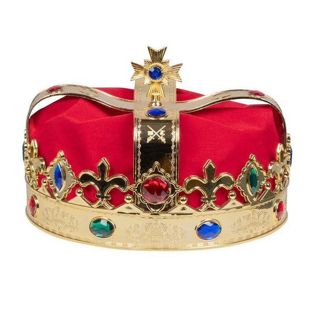 Koning Kinderkroon 22cm van Boland koop je bij Partywinkel