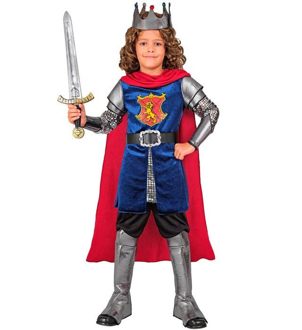 Koning Kostuum Blauw Rood van Widmann koop je bij Partywinkel