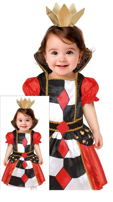 Koningin Jurk Baby Harten van Fiestas Guirca koop je bij Partywinkel