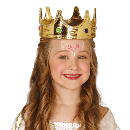 Koningin Kroon Kind 56cm van Fiestas Guirca koop je bij Partywinkel