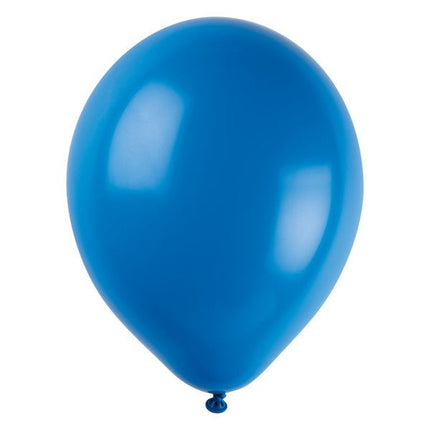 Koningsblauwe Ballonnen 30cm 50st van Unique koop je bij Partywinkel