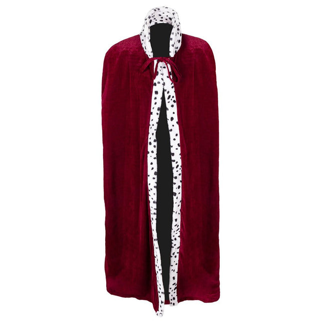 Koningsmantel Bordeaux 1,4m van Boland koop je bij Partywinkel