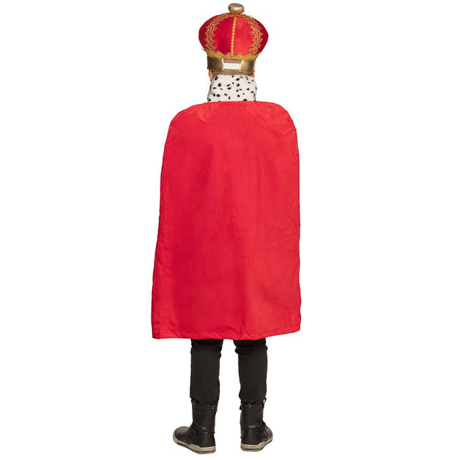 Koningsmantel Kind 90cm van Boland koop je bij Partywinkel