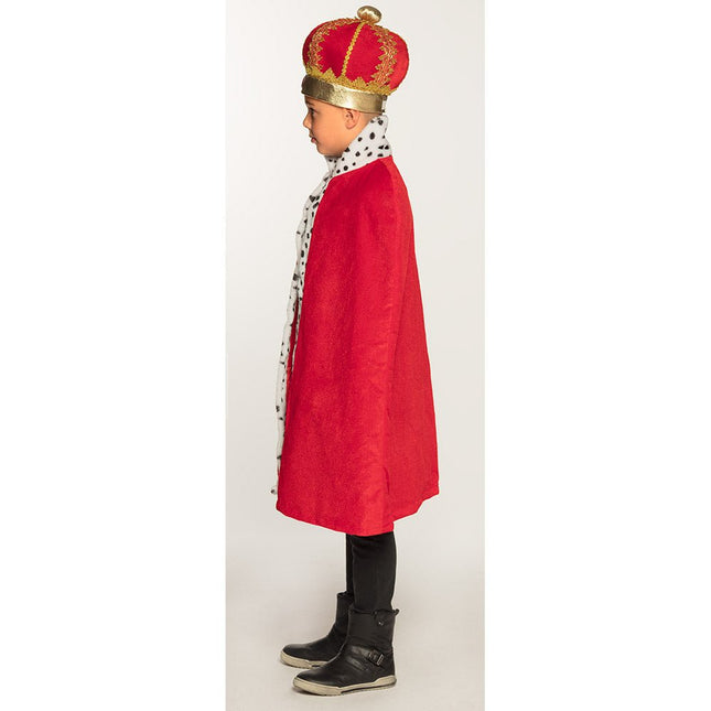 Koningsmantel Kind 90cm van Boland koop je bij Partywinkel