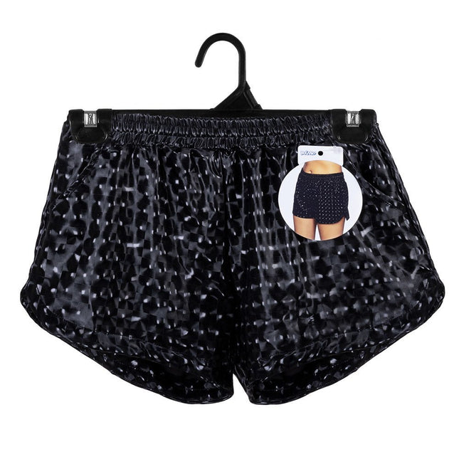 Korte Broek Zwart M - L van Boland koop je bij Partywinkel