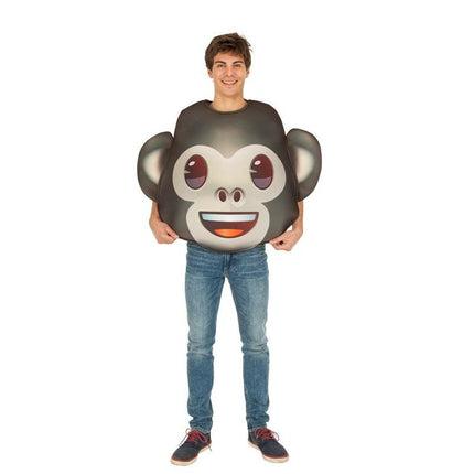 Kostuum Emoji Aap van CHAKS koop je bij Partywinkel