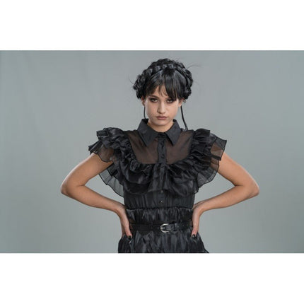 Kostuum Wednesday Prom Night Jurk Zwart van CHAKS koop je bij Partywinkel