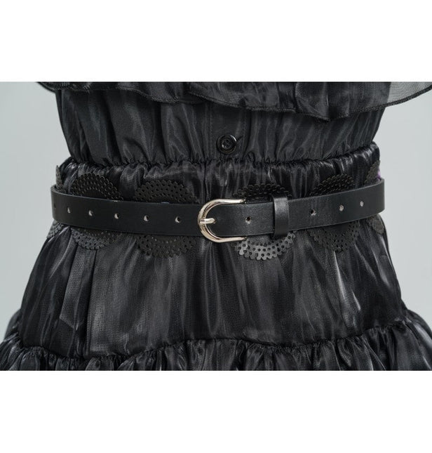 Kostuum Wednesday Prom Night Jurk Zwart Kind van CHAKS koop je bij Partywinkel