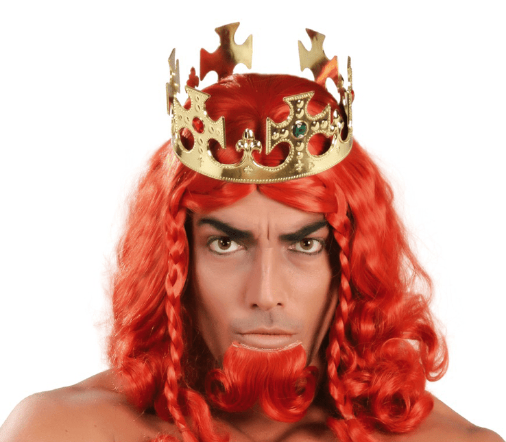Kroon Goud Koning van Fiestas Guirca koop je bij Partywinkel