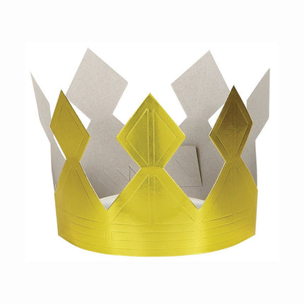 Kroon Koning Goud Papier van Unique koop je bij Partywinkel