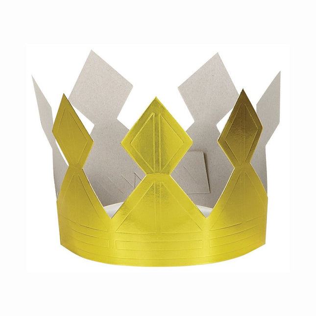 Kroon Koning Goud Papier van Unique koop je bij Partywinkel