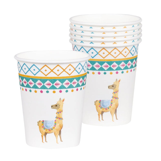 Lama Bekers 250ml 6st van Boland koop je bij Partywinkel