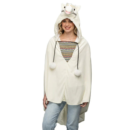 Lama Poncho van Boland koop je bij Partywinkel