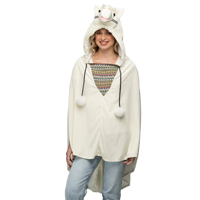 Lama Poncho van Boland koop je bij Partywinkel
