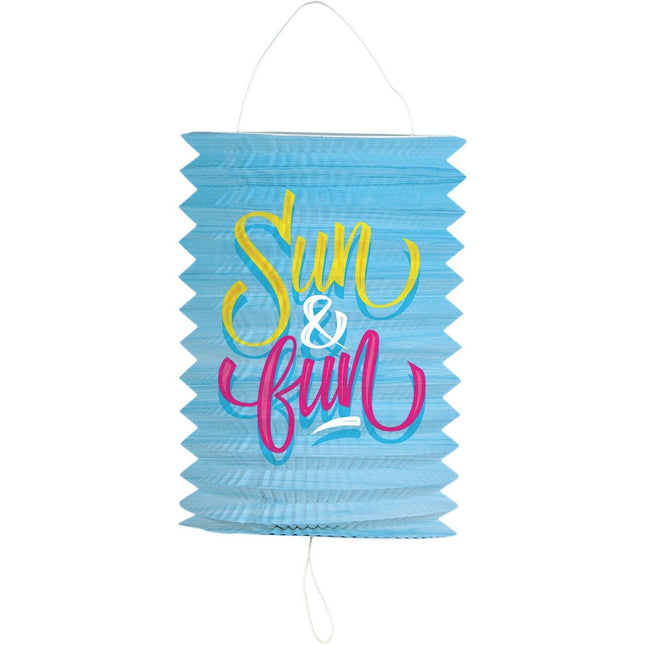 Lampion Slinger Summer - 3,6 meter van Folat koop je bij Partywinkel