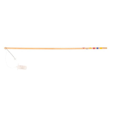 Lampionstokje Electrical Gekleurd Sterren Hout/Plastic 40 cm van Riethmueller koop je bij Partywinkel