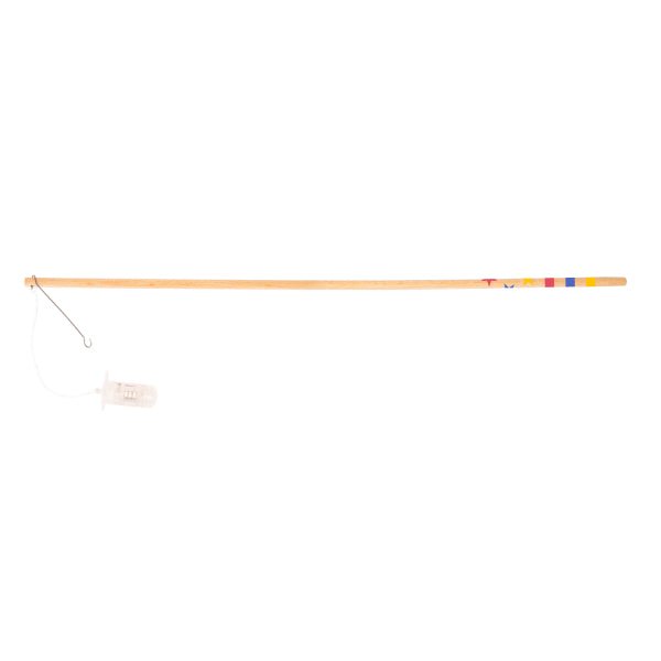 Lampionstokje Electrical Gekleurd Sterren Hout/Plastic 40 cm van Riethmueller koop je bij Partywinkel